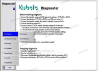 For KUBOTA DIAGNOSTIC KIT Interface Diagmaster Diagnostic Diagmaster Agricultural Tool