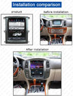 Gps Radio Car Multimedia Player For Toyota Land Cruiser Lc100 2003-2007 high resolution