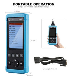 Launch Code Creader 8001 Full OBDII functions Diagnostic Scanner for Car/Auto Multilanguage Supported Oil reset/EPB rese