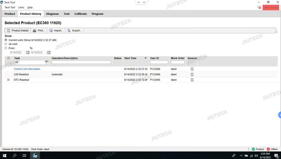 for vocom Vocom 88890300 for vocom truck excavator diagnostic tool for vocom ptt 2.8 dev2tool EUR6 FH FM4 +CF19