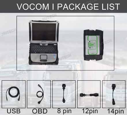 for vocom Vocom 88890300 for vocom truck excavator diagnostic tool for vocom ptt 2.8 dev2tool EUR6 FH FM4 +CF19