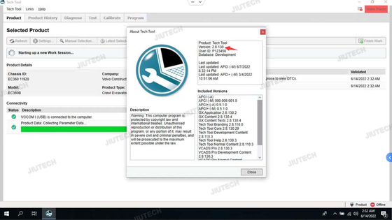 for vocom Vocom 88890300 for vocom truck excavator diagnostic tool for vocom ptt 2.8 dev2tool EUR6 FH FM4 +CF19