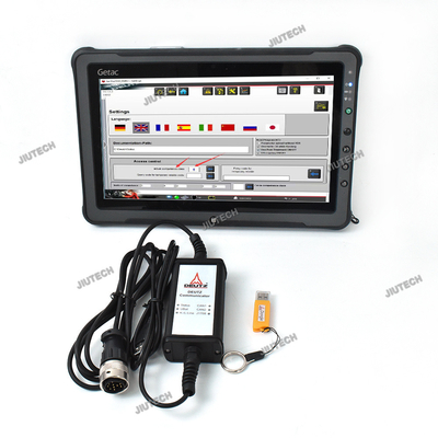 F110 Tablet+For Deutz Decom Auto Detector Serdia 2010 For Truck Controllers EMR 2/3/4 Diagnostic & Programming Tool