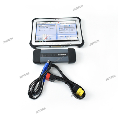 For HOWO Sinotruk Scan Tool For HOWO/A7/T7H/Sitrak/Hohan Heavy Duty Truck Diagnostic Tool With FZ G1 Tablet Ready To Use