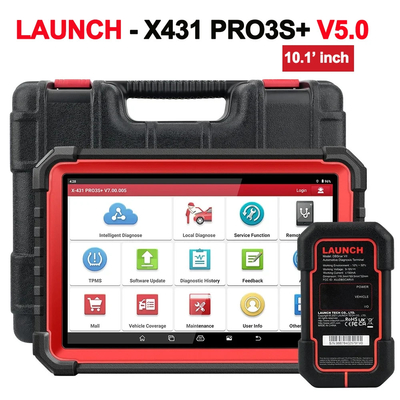 2024 New LAUNCH X431 PRO3 ACE 10.1 INCH Car Diagnostic Tools CAN FD OBD OBD2 Full System Scanner Topology Map Free Ship
