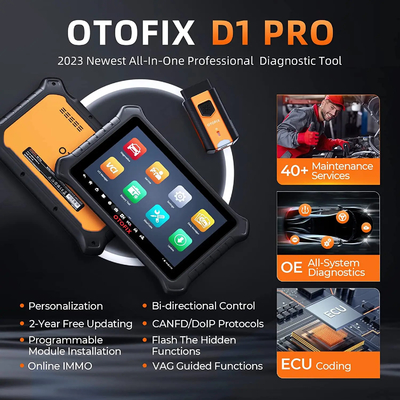 OTOFIX D1 PRO Bluetooth Diagnostic Tools Diagnostic Scanner ECU Coding Bi-Directional Control 2 Years Free Shipping OB2