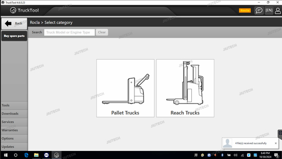 For TruckTool Universal Forklift Diagnostic Tool Suitable For Mitsubishi, ET, TCM, UNICARRIERS, ROCLA, and NICHIYU