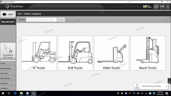 For TruckTool Universal Forklift Diagnostic Tool Suitable For Mitsubishi, ET, TCM, UNICARRIERS, ROCLA, and NICHIYU