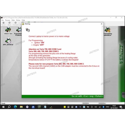 For AGCO diagnostic tool FENDT FENDIAS Latest Software Support AGCO Canusb tool