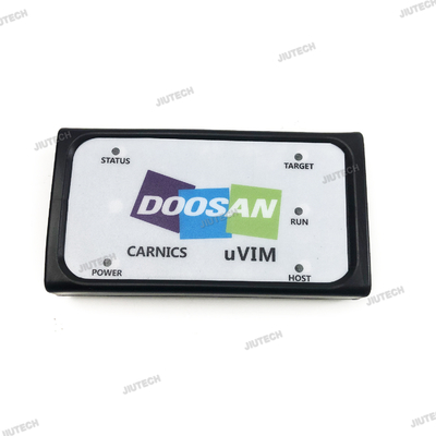 For Doosan UVIM Diagnostic Tool Excavator Forklift Engine Fault Scanner Detection OBD Interface DDT CARNICS SCR DPF DCU ECU+G2
