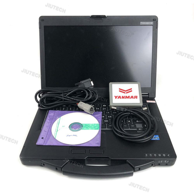 For YANMAR Diagnostic Service Tool With CF53 Laptop For Yanmar Diesel Engine Agriculture Excavator Tractor Diagnostic Tool