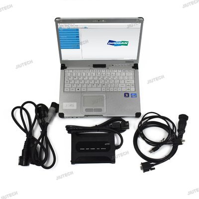 DMS-5 Version Doosan UVIM Diagnostic Tool for Excavator Forklift Engine Fault Scanner Detection OBD Interface DDT CARNICS SCR DPF DCU ECU G2 and CFC2 Laptop