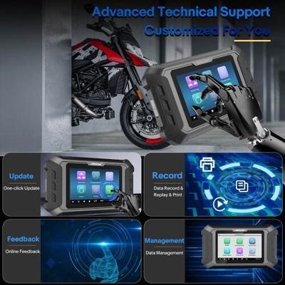 OBDSTAR iScan for DUCATI Motorcycle Diagnostic Tool with M041 Cable Support Diagnose & Key Programming & Odometer Calibration