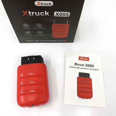 Xtruck X005 Heavy Duty Truck OBD Scanner with 8 OBDII Test Modes Two Years Free Updates and Mobile App