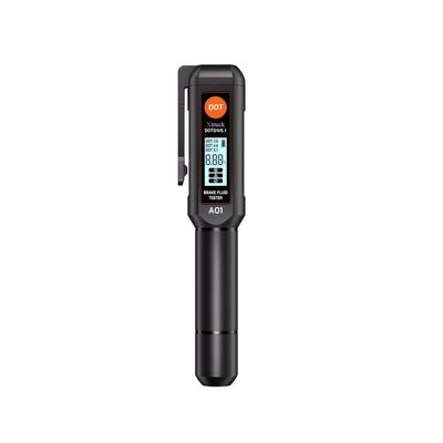 Digital Brake Fluid Tester with 155mm*30mm*25mm Size 38.5g Weight and 0~50°C Usage Environment for Accurate Brake Oil Testing