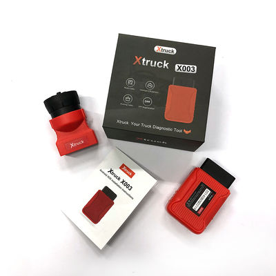 Xtruck X003 Heavy Duty Truck OBD Scanner with 9-Pin & 16-Pin Interface for   Scania - Android/iOS Compatible