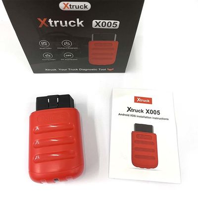 Xtruck X005 Intelligent Diagnosis ECU Reading AND Flashing support For SHAC-MAN SINOTRUK Dong-Feng FAW WEICHAI