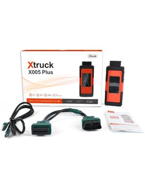Xtruck X005 Plus Mobile App Diagnostic Tool Bluetooth ECU Flash Scanner Live Data, DPF Regen for Heavy Duty Trucks Shacman/FAWDE/Sinotruk/Dongfeng