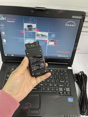 v2025 for MAN TGL TGM TGX tgs TGE truck diagnostic programming tool T427 CATS III T200 USB key dongle MANWS MANTIS+CF53 laptop
