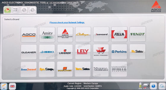 AGCO EDT diagnostic scanner