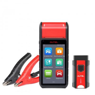 Autel MaxiBAS BT608E OBD2 Scanner built-in Printer Touchscreen Battery Tester Electrical System Analyzer 12V 100-3000 CCA Load Tester