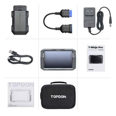 TOPDON T-Ninja Pro Key Programmer Key Learning Remote Control Learning PIN Reading Delete Keys All Keys Lost OBD2 Scanner