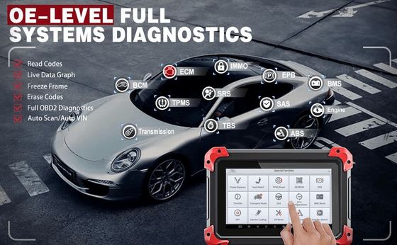XTOOL X100 PAD PLUS Key Programming Tool OE-Level All Systems Diagnostic and 28+ Services ABS Bleed Oil Reset