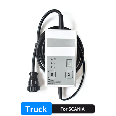 Scania পুরানো ট্রাক জন্য সম্পূর্ণ সেট Scania VCI1 ভারি দায়িত্ব ট্রাক স্ক্যানার