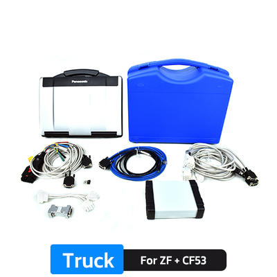 CF53 ZF ট্রান্সমিশন সঙ্গে ল্যাপটপ ডায়গনিস্টিক কিট DPA06 সর্বশেষ ZF-টেস্টম্যান PRO ডেভেলপমেন্ট সঙ্গে 10.5 সম্পূর্ণ সেট