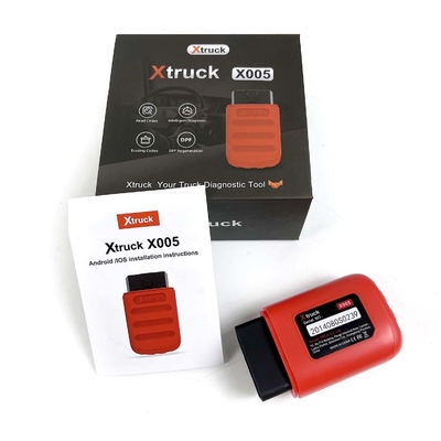 Xtruck X005 ট্রাক ডায়াগনস্টিক টুল | SHACMAN/SINOTRUCK/DongFeng/FAWDE এর জন্য ECU ফ্ল্যাশিং