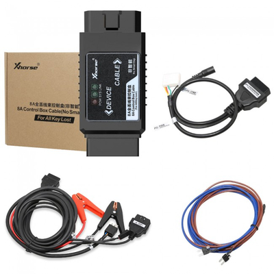 Xhorse VVDI T-oyota 8A নন-স্মার্ট কী অল কীজ লস্ট অ্যাডাপ্টার, ওবিডি-র মাধ্যমে, কোনো ডিসঅ্যাসেম্বলি (খোলার) প্রয়োজন নেই Xhorse VVDI 8A কন্ট্রোল বক্স কেবল