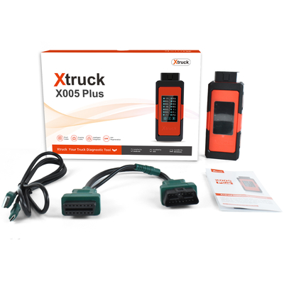Xtruck X005 প্লাস ব্লুটুথ 5.1 শাকম্যান সিনোট্রুকের জন্য ট্রাক ডায়গনিস্টিক টুল