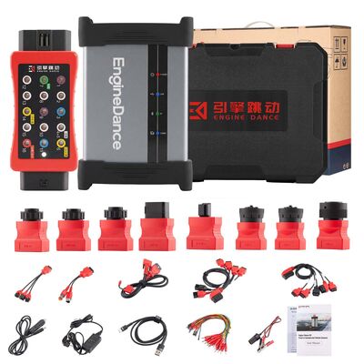 Engine Dance X5 Ultra Auto Diagnosis ECU Programming Tool for Truck Diesel Vehicles 2 Year Warranty OBD/USB Interface 12-24V ECU