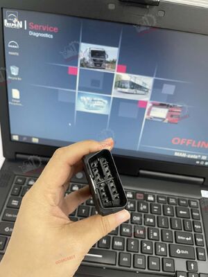 v2025 for MAN TGL TGM TGX tgs TGE truck diagnostic programming tool T427 CATS III T200 USB key dongle MANWS MANTIS+CF53 laptop

