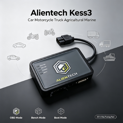Alientech KESS V3 মাল্টি-প্রোটোকল ECU প্রোগ্রামার 10x দ্রুত ফাইল ট্রান্সফার এবং স্লেভ-টু-মাস্টার আপগ্রেড সহ