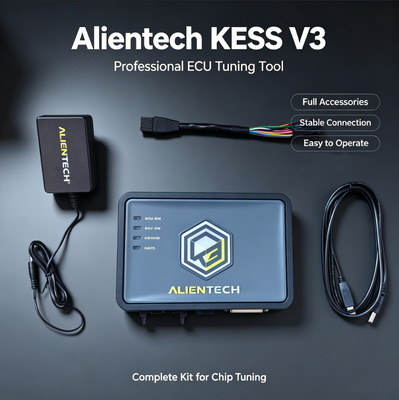 Alientech KESS V3 ECU Programmer, 10x দ্রুত ডেটা ট্রান্সফার, 9-ভাষা ইন্টারফেস এবং ফাইবারগ্লাস কম্পোজিট এনক্লোজার সহ