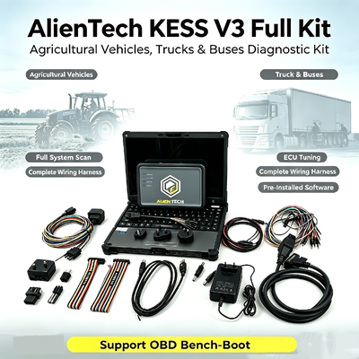 Alientech KESS3 ECU প্রোগ্রামিং টুল OBD বেঞ্চ বুট টিউনিং মাল্টি-ল্যাঙ্গুয়েজ ইন্টারফেস এবং 12 মাসের ফ্রি সাবস্ক্রিপশন সহ