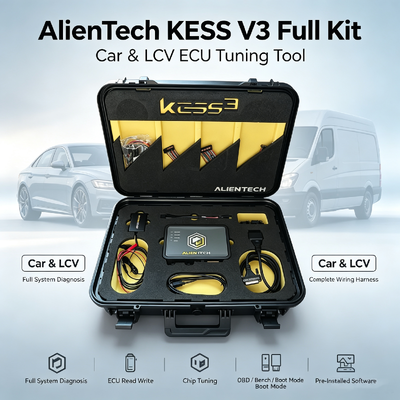 Alientech KESS3 ECU প্রোগ্রামিং টুল, মাল্টি-ল্যাঙ্গুয়েজ ইন্টারফেস সহ OBD বেঞ্চ বুট টিউনিং এবং ১২ মাসের ফ্রি সাবস্ক্রিপশন