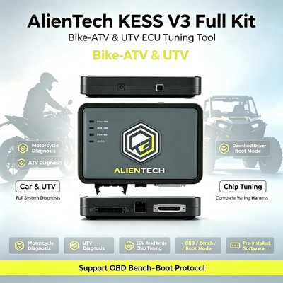 Alientech KESS3 ECU Programmer মাল্টি-ল্যাঙ্গুয়েজ ইন্টারফেস OBD বেঞ্চ বুট টিউনিং এবং 1 বছরের ওয়ারেন্টি সহ