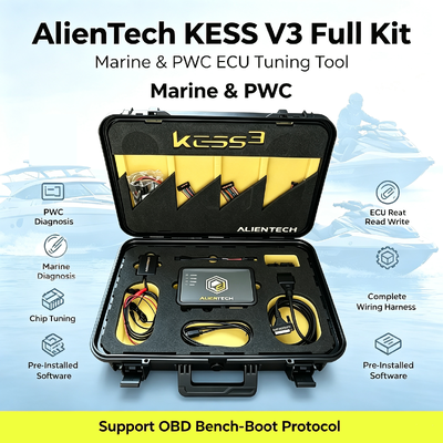 Alientech KESS3 ইসিইউ প্রোগ্রামার ডায়াগনস্টিক ডিভাইস মেরিন পিডব্লিউসি টিউনিং ওবিডি বেঞ্চ বুট এবং বিনামূল্যে 12 মাসের সাবস্ক্রিপশন সহ