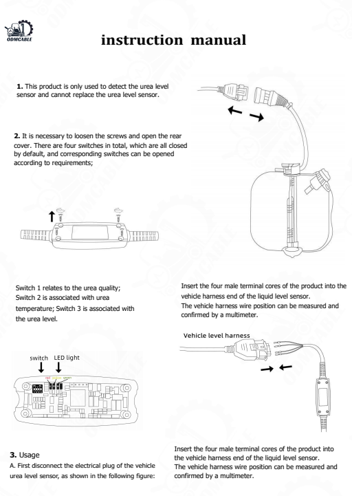 এক্সট্রাক ইউরো ৬ ইউরিয়া সেন্সর মেরামত সরঞ্জাম (২৪ ভোল্ট ডিজেল ট্রাক) 4