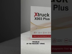Xtruck X003 প্লাস ট্রাক ডায়াগনস্টিক টুল – কামিন্স/ভলভো/স্ক্যানিয়ার জন্য ফল্ট কোড এবং ডেটা স্ট্রিম পড়ুন