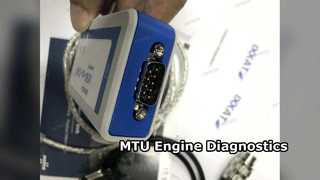 MTU ডায়াগনস্টিক কিট USB CAN Diasys 2.74 স্ক্যানার টুল